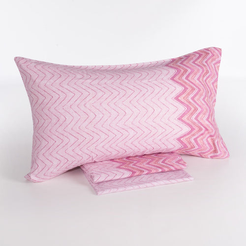 Lenzuola Singolo Chevron Maè Via Roma 60 Cotone