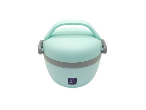 MIZU BABY - Yume Food Easy - Thermos pappa 680 ml, colore verde acqua, contenitore termico per alimenti e pappe
