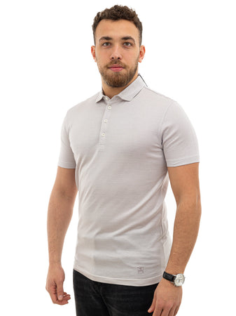 Corneliani Polo manica corta slim fit da uomo