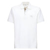 Burberry London Polo Uomo Maniche Corte 100% Cotone Maglia Da Uomo Con Colletto Classic