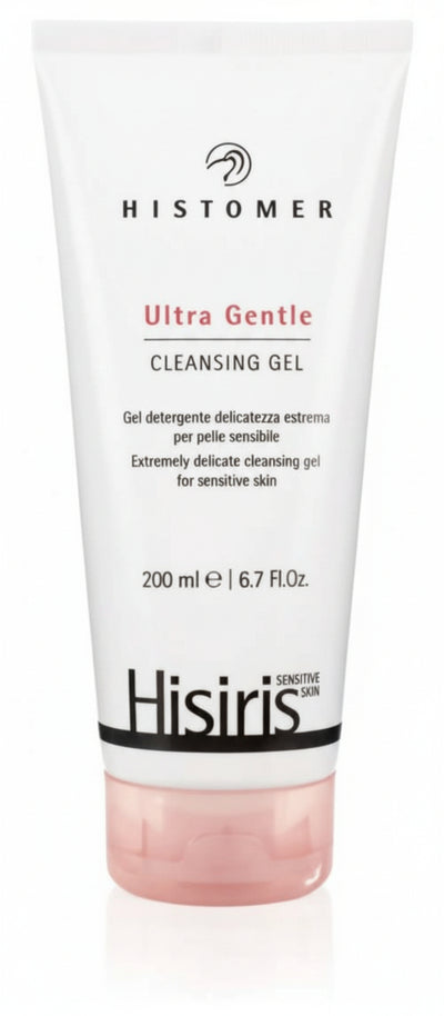 Ultra Gentle Cleansing Gel 220ml Detergente Viso Ultra Delicato per Pelle Sensibile Purificante e Struccante Histomer