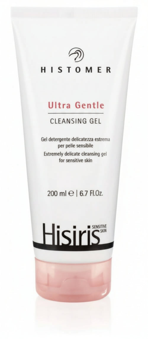 Ultra Gentle Cleansing Gel 220ml Detergente Viso Ultra Delicato per Pelle Sensibile Purificante e Struccante Histomer