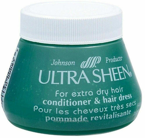 ULTRA SHEEN CONDITIONER & HAIRDRESS EXTRA DRY 227G PER CAPELLI .