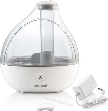 Umidificatore Miniland Humidrop Fai da te/Prodotti per la costruzione/Riscaldamento e raffreddamento/Sistemi mobili di climatizzazione/Umidificatori La Casa Del Bebè - Napoli, Commerciovirtuoso.it