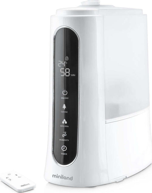 Umidificatore Miniland Humitouch Pure Fai da te/Prodotti per la costruzione/Riscaldamento e raffreddamento/Sistemi mobili di climatizzazione/Umidificatori La Casa Del Bebè - Napoli, Commerciovirtuoso.it