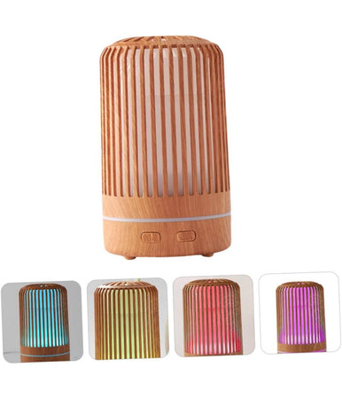 Umidificatore Per Ambiente Aromaterapia Oli Essenzili Con Luce Notte Profumatore