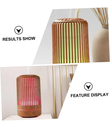Umidificatore Per Ambiente Aromaterapia Oli Essenzili Con Luce Notte Profumatore