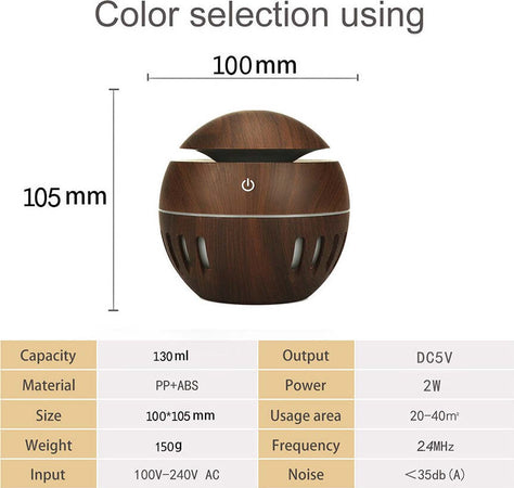 Umidificatore Ultrasuoni Diffusore Di Aromi Oli Essenziali Per Aromaterapia Usb Casa, arredamento e bricolage > Accessori Casa > Diffusore Ambiente Trade Shop italia - Napoli, Commerciovirtuoso.it
