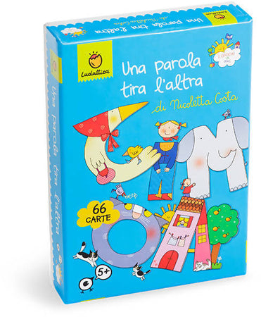 Una Parola Tira L'altra Di Nicoletta Costa. Gioco Di Carte Educativo LUDATTICA.