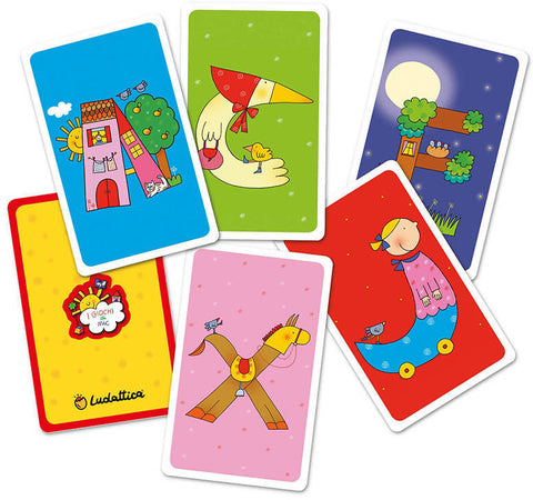 Una Parola Tira L'altra Di Nicoletta Costa. Gioco Di Carte Educativo LUDATTICA.