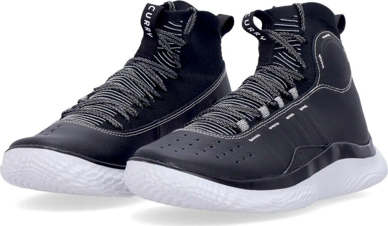 UNDER-ARMOUR-Scarpa-Basket-Uomo-Curry-4-Flotro-Black-da-uomo