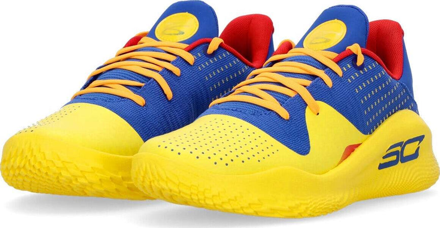 UNDER-ARMOUR-Scarpa-Basket-Uomo-Curry-4-Low-Flotro-Team-Royal-da-uomo