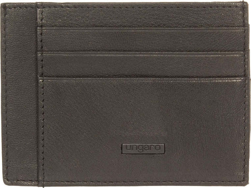 Ungaro Uslg000009 Portafoglio Porta Carte Di Credito Uomo in Pelle Granulata Con Logo Fatto a Mano Moda/Uomo/Accessori/Portafogli e porta documenti/Porta carte di credito e carte di identità/Porta carte di credito Starbag - Gaeta, Commerciovirtuoso.it