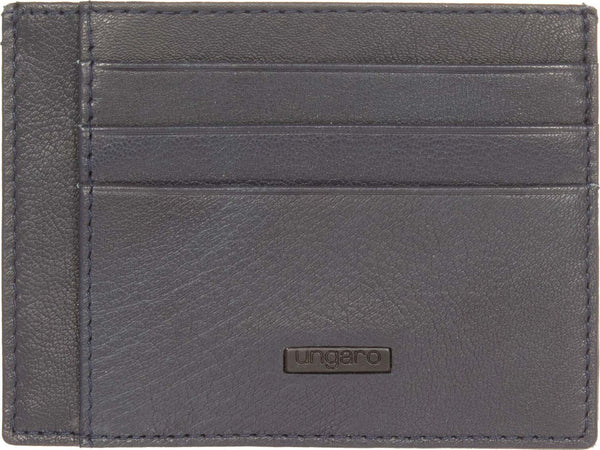 Ungaro Uslg000009 Portafoglio Porta Carte Di Credito Uomo in Pelle Granulata Con Logo Fatto a Mano Moda/Uomo/Accessori/Portafogli e porta documenti/Porta carte di credito e carte di identità/Porta carte di credito Starbag - Gaeta, Commerciovirtuoso.it