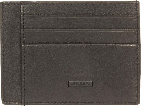 Ungaro Uslg000009 Portafoglio Porta Carte Di Credito Uomo in Pelle Granulata Con Logo Fatto a Mano Moda/Uomo/Accessori/Portafogli e porta documenti/Porta carte di credito e carte di identità/Porta carte di credito Starbag - Gaeta, Commerciovirtuoso.it