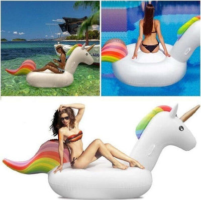 Unicorno-Gonfiabile-Gigante-Isola-Materassino-Mare-Piscina-Maxi-224x164-Cm
