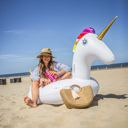 Unicorno Gonfiabile Swim Essentials Bianco XL Giochi e giocattoli/Sport e giochi all'aperto/Giochi aquatici e piscine per bambini/Canotti e gonfiabili galleggianti La Casa Del Bebè - Napoli, Commerciovirtuoso.it