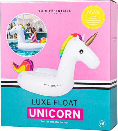Unicorno Gonfiabile Swim Essentials Bianco XL Giochi e giocattoli/Sport e giochi all'aperto/Giochi aquatici e piscine per bambini/Canotti e gonfiabili galleggianti La Casa Del Bebè - Napoli, Commerciovirtuoso.it