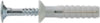 UNIFIX---TASSELLO-NYLON-PROLUNGATO-TACT-+-VITE-A-CHIODO-ZINCATO-BIANCO-PZD3-8X60MM-12PZ