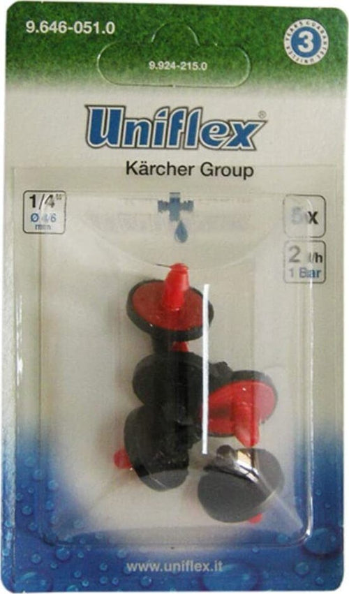 UNIFLEX---5-PEZZI---GOCCIOLATORE-DI-FINE-LINEA-2lt/h