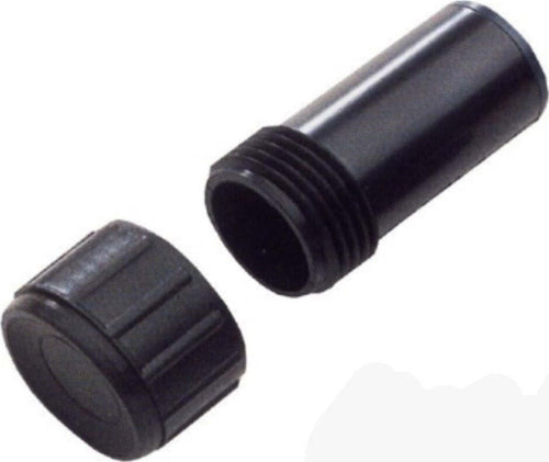 UNIFLEX---CHIUSURA-DI-FINE-LINEA-CON-ATTACCO-DA-1/2''-PER-TUBI-FLESSIBILI---IN-PLASTICA-RESISTENTE**