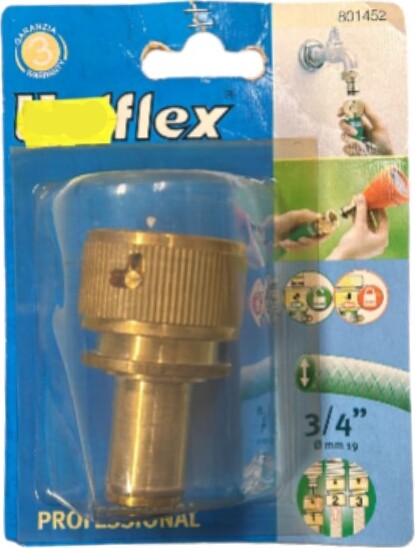 UNIFLEX---RACCORDO-PORTAGOMMA-STANDARD-PROFESSIONAL-DA-3/4''-MM19