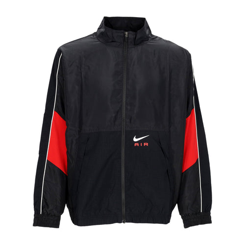Nike Giacca Tuta Uomo Sportswear Sw Air Tracktop Black/university Red da uomo
