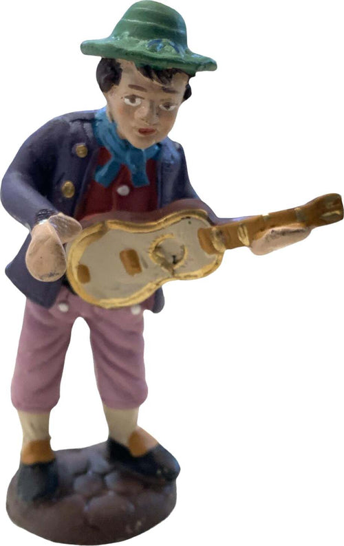 Uomo con chitarra statuetta in terracotta artigianale per presepe napoletano da h 10 cm Casa e cucina/Decorazioni per interni/Addobbi e decorazioni per ricorrenze/Decorazioni natalizie/Presepi/Statuine e fondali per il presepe MagiediNatale.it - Altamura, Commerciovirtuoso.it