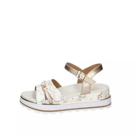 Alviero Martini Sandali platform con stampa Geo Classic