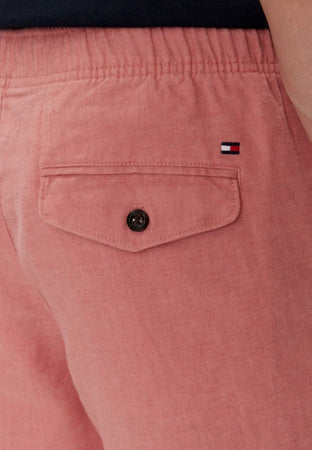 Tommy Hilfiger PANTALONCINO HARLEM PO DRWS LINEN da uomo