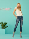 Sisi Bottoni Leggings Jeans Y583SI S36 - Passarelli Biancheria