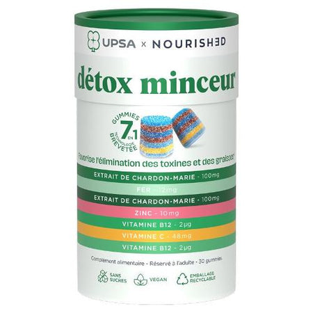 Upsa X Nourished Detox 30 Gummy