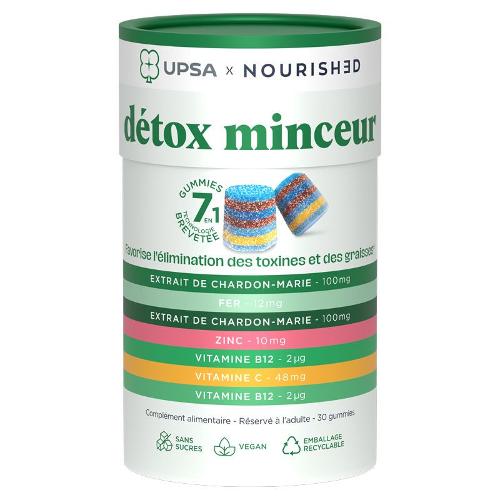 Upsa X Nourished Detox 30 Gummy
