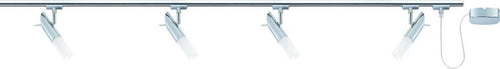 URail,-Energy-saving-bulb-set,-4x9W,-Pherus-230V,-E14,-Chrome