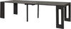 URANIA---consolle-allungabile-moderna-di-design-cm-90-x-45/95/145/195/245/295-x-76-h-Antracite-Milani-Home