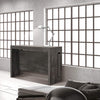 URANIA---consolle-allungabile-moderna-di-design-cm-90-x-45/95/145/195/245/295-x-76-h-Antracite-Milani-Home