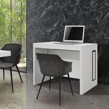 URANIA---consolle-allungabile-moderna-di-design-cm-90-x-45/95/145/195/245/295-x-76-h-Bianco-Milani-Home