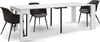URANIA---consolle-allungabile-moderna-di-design-cm-90-x-45/95/145/195/245/295-x-76-h-Bianco-Milani-Home