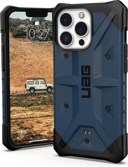 Urban-Armor-Gear-Pathfinder-Custodia-compatibile-con-Apple-iPhone-13-[Compatibile-con-la-ricarica-wireless,-Protezione-standard