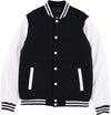 URBAN-CLASSICS-Giubbotto-College-Uomo-Oldschool-College-Jacket-Black/white-da-uomo