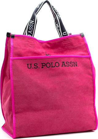 U.S. Polo Assn Beuhx2832wuy601 Borsa a Mano Donna Rosa Con Tracolla E Chiusura a Clip Magnetica Borsa Shopping Con Doppio Manico E Logo a Vista 35/50x40x21 Cm Moda/Donna/Borse/Borse a mano Starbag - Gaeta, Commerciovirtuoso.it