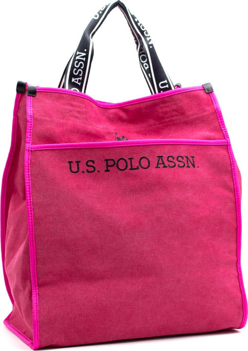 U.S. Polo Assn Beuhx2832wuy601 Borsa a Mano Donna Rosa Con Tracolla E Chiusura a Clip Magnetica Borsa Shopping Con Doppio Manico E Logo a Vista 35/50x40x21 Cm Moda/Donna/Borse/Borse a mano Starbag - Gaeta, Commerciovirtuoso.it