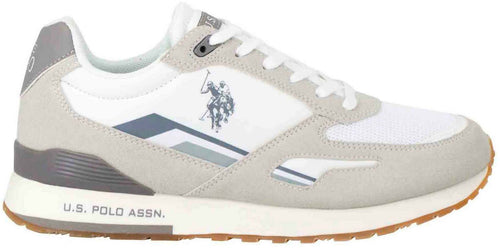 Us Polo Assn Sneakers Uomo Tabry Scarpe Da Ginnastica Lacci Suola In Gomma Scarpa In Tessuto Soletta Estraibile