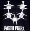USUAL-Felpa-Cappuccio-Uomo-Hoodie-X-Fabri-Fibra-Black-da-uomo