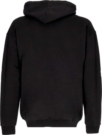 USUAL-Felpa-Cappuccio-Uomo-Signature-Hoodie-Black-da-uomo