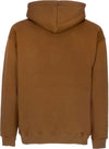 USUAL-Felpa-Cappuccio-Uomo-Teamwork-Hoodie-X-Fabri-Fibra-Tobacco-da-uomo