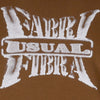 USUAL-Felpa-Cappuccio-Uomo-Teamwork-Hoodie-X-Fabri-Fibra-Tobacco-da-uomo