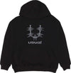 USUAL-Felpa-Leggera-Cappuccio-Uomo-Metal-Hoodie-Black-da-uomo