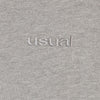 USUAL-Felpa-Leggera-Girocollo-Uomo-Bigcheck-White/grey-da-uomo