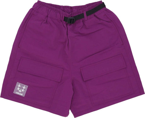 USUAL-Pantalone-Corto-Uomo-Trek-Shorts-Purple-da-uomo
